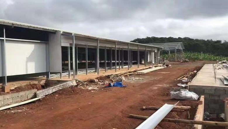 casa de estructura de acero