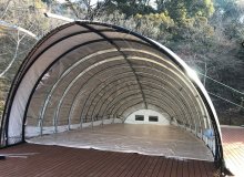 高級感貝殻形 テント