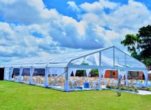 カスタマイズされた結婚式用テント