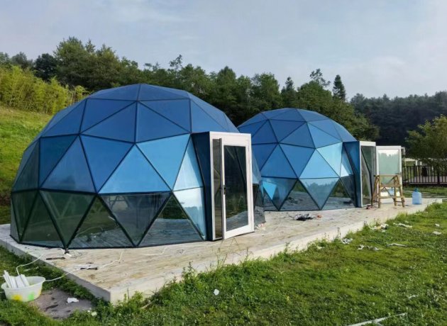 ガラスドームテント