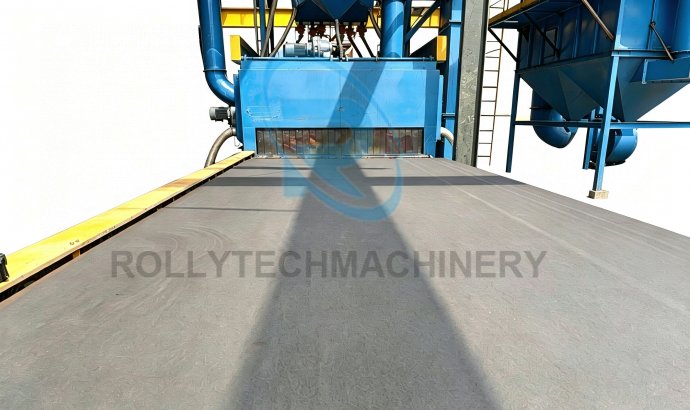 Q69 Steel Plate Shot Blasting Machine
