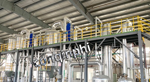 Concentración de triple efecto + recuperación de doble efecto