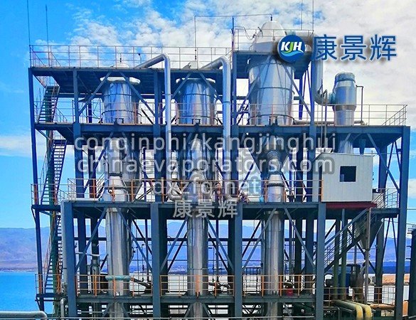 Evaporador de circulación forzada de aguas residuales farmacéuticas