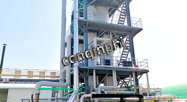 Evaporador tubular MVR