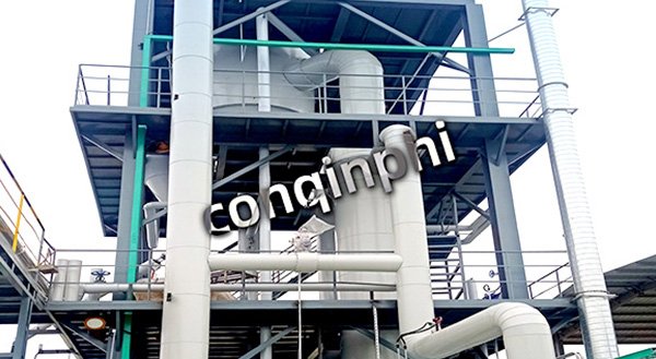 Evaporador tubular MVR