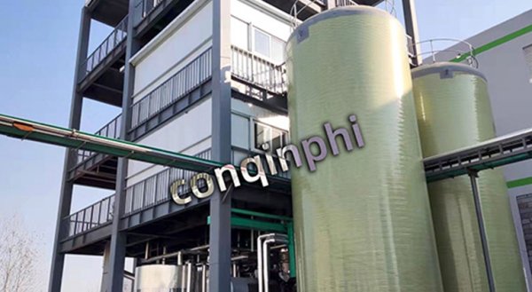 Sistema de concentración por evaporación MVR