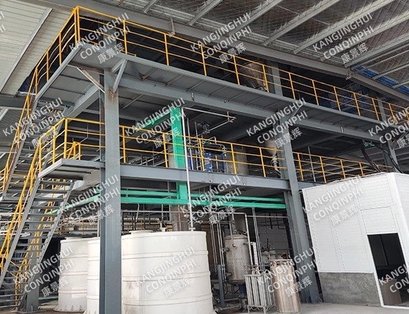 Evaporador MVR de litio con eliminación de impurezas de electrolito de aluminio de 3 t/h