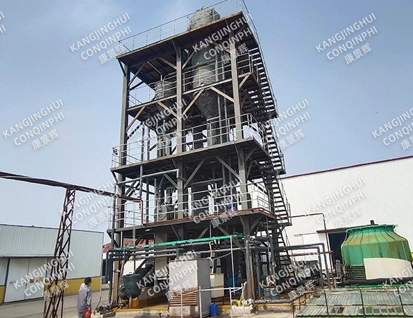 Un evaporador MVR de cloruro de sodio de 6 t/h para metales no ferrosos