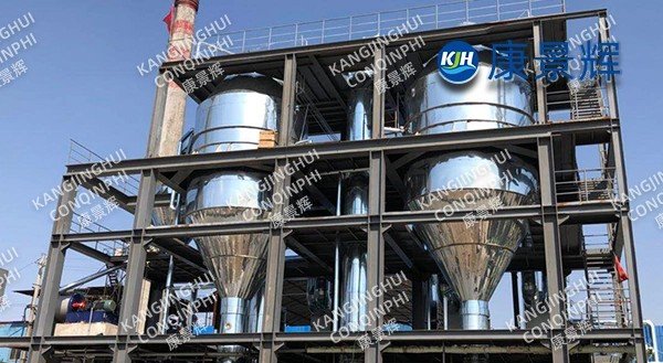 Evaporador MVR de doble efecto de sulfato de sodio de 1200 t/d en una planta química