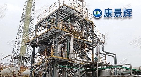 Un determinado sistema de evaporación y cristalización MVR de solución de sulfato de sodio de 6 t/h