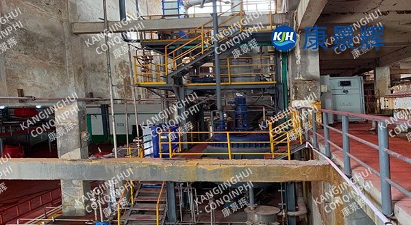 Evaporador y cristalizador de cloruro de sodio de tres efectos de 5 t/h para la industria de pigmentos.