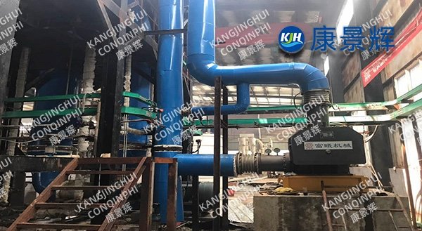 Sistema de cristalización por evaporación MVR de 3 t/h para la eliminación de impurezas del electrolito de aluminio y la extracción de litio.