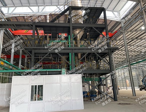 Evaporador MVR de 5 t/h para eliminación de impurezas de electrolitos de aluminio y extracción de litio