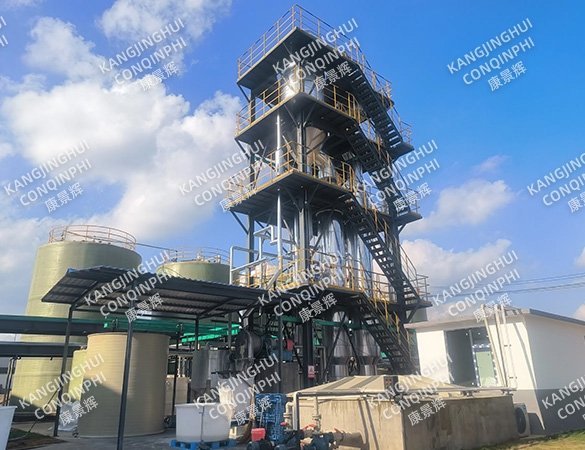 Evaporador MVR con capacidad de 10 t/h para sulfato de sodio y sulfato de litio