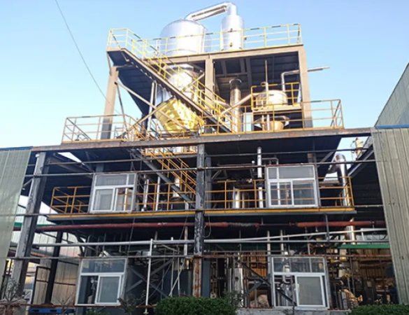 Evaporador de recompresión de vapor de 6 t/h