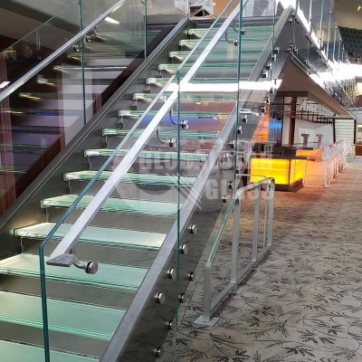 Tempered laminated glass