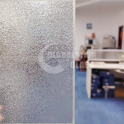Clear pattern glass 