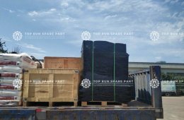 SHANTUI and XCMG loader parts send to Russia