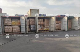 FIve container truck parts to Russia