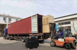 40HC container loaded for Middle east customer