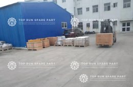 20FT container XCMG spare parts send to Algeria