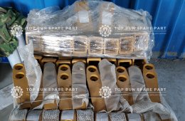 Two containers XCMG machine spare parts to Kenya