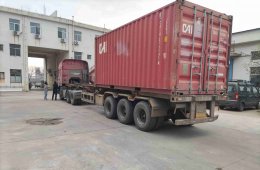 20FT container of XCMG and SHANTUI loader parts to Singpore