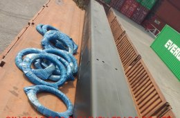 XCMG QY70K-1 crane boom & cylinder & steel rope send to Malasiya