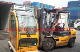 XCMG QY70K operation cab send to South Africa