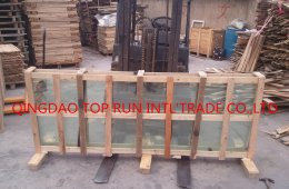 ZOOMLION QY70V crane windsheild glass send to Chile