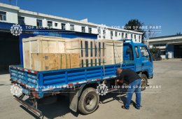 FOTON wheel loader spare part send to Vietnam