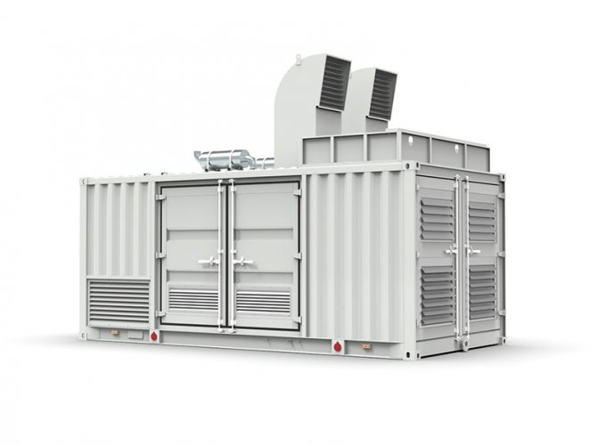 500kw Volvo natural gas generator