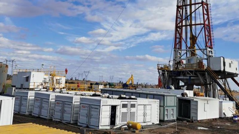 4MW Drilling gas power station:7000m oil and gas production