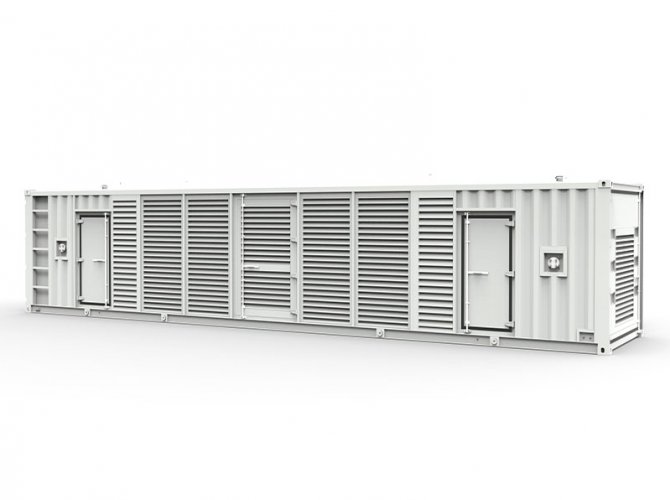 800kw Perkins Biogas generator power plant