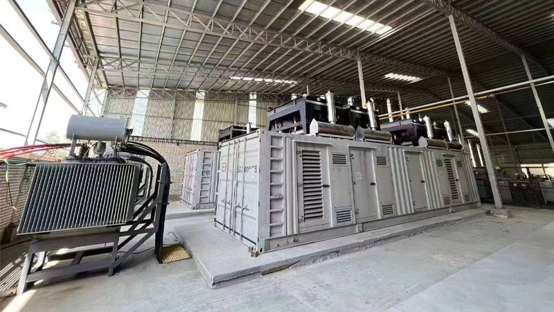 50MW Huahcai-Deutz Natural gas power station at Middle East