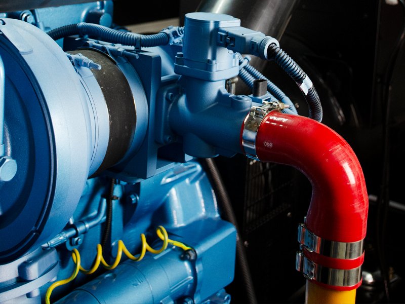 Industrial biogas power plant using Weichai generator