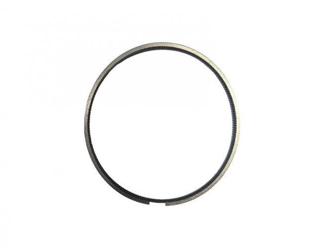 Piston ring and oil ring