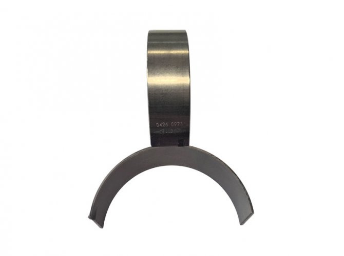 The upper connecting rod bearing shell