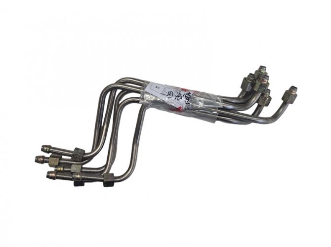 Turbocharger return oil pipe