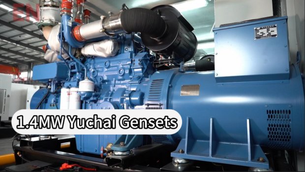 Yuchai 1.4MW-4units in parallel gensets.