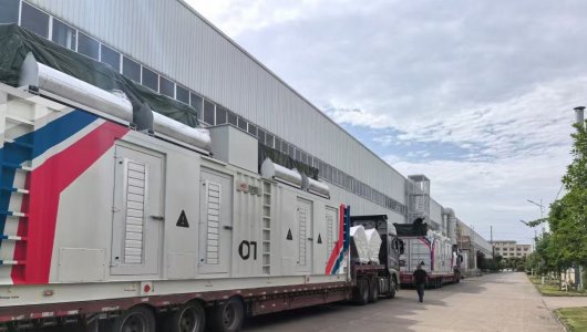 2025 May,The second batch of Yuchai gas generator sets were delivered to the Inta project