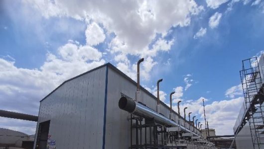 2022 May,21MW Silicon manganese alloy tail gas power plant in Xinghe County,inner Mongolia