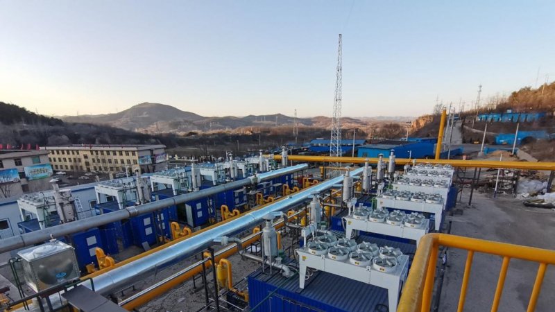 16.8MW Coalbed methane gas power plant in Nanlou Daxian