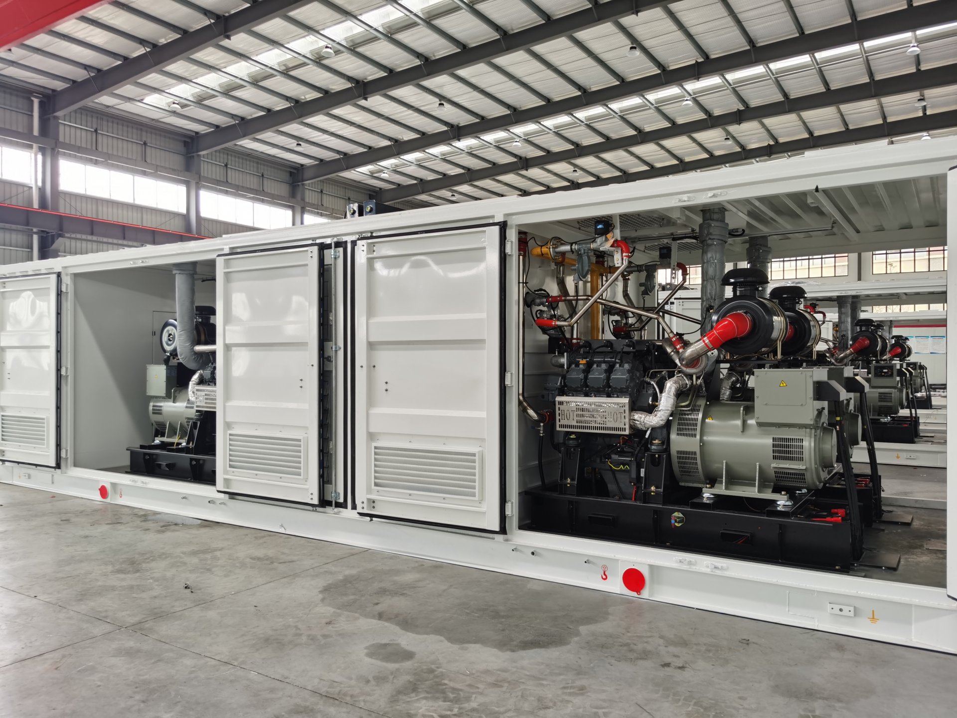 1000kW 4 unitc Deutz natural gas generators