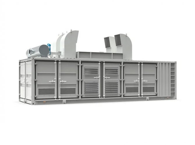 800kw Volvo natural gas generator