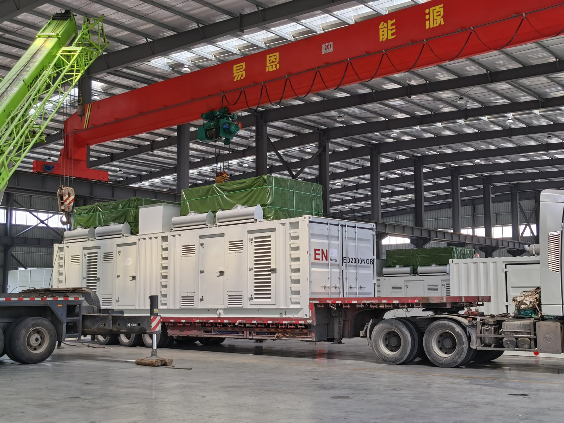 2MW Deutz gas gensetspackaging