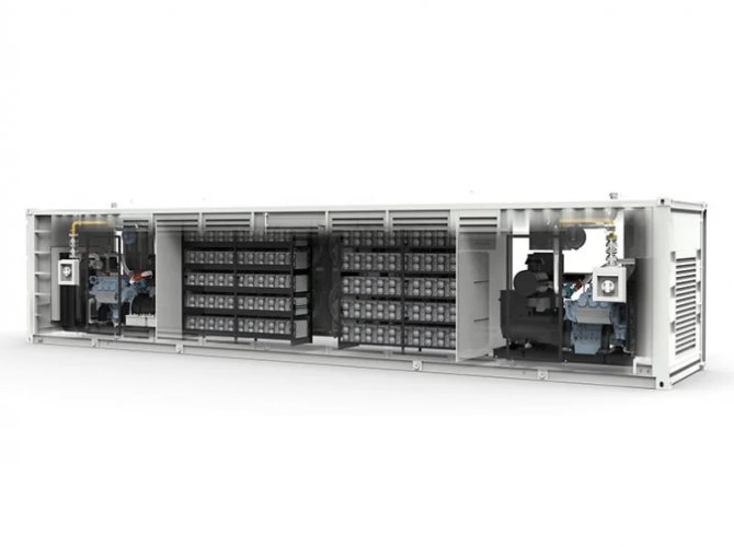 900kw V12 Deutz Biogas generator 2 sets parallel power plant