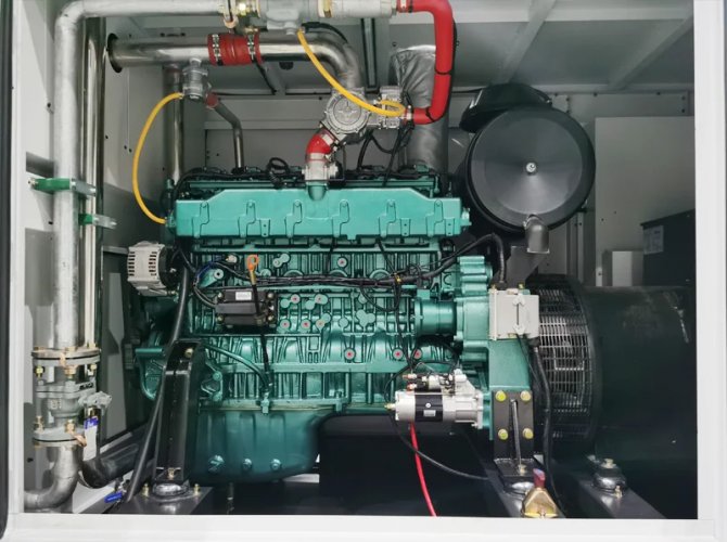500kw steyr LPG generator sets power plant 2units in parallel
