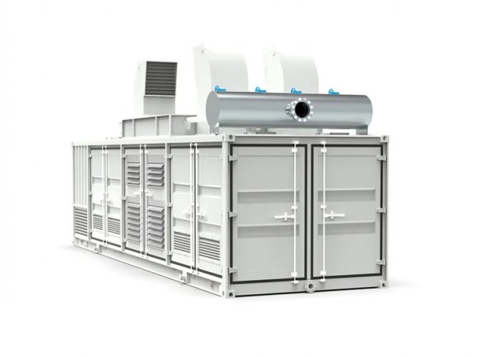 1000kw Shangchai Biogas generator power plant