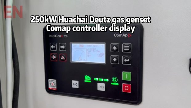 Deutz 250kW genset monitoring.
